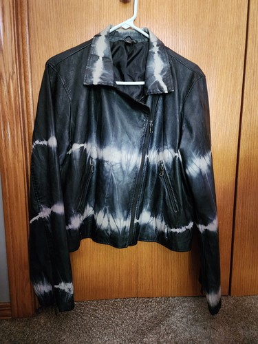 Giacca pelle imitazione - pelle,