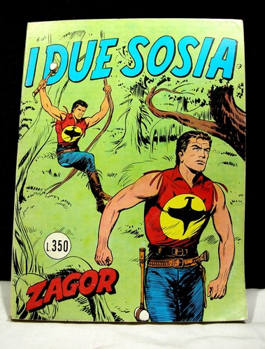 Zagor scritta rossa - scritta,