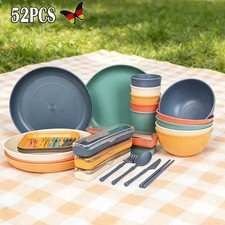 Set stoviglie campeggio 52 - set,