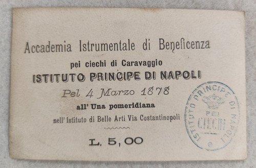 Napoli 1878 lire biglietto - 1878, 5