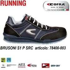Scarpa Antinfortunistica Cofra BRUSONI S1 P SRC tessuto traspirante pelle scam
