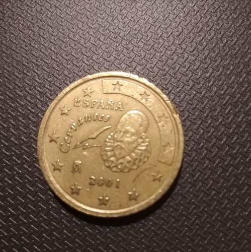 Centesimi spagna 2001 - 50,