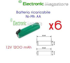 PACCO BATTERIA X 6 AA