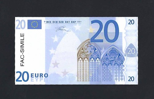 Euro banconota - 20,