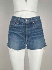 Pantaloncini Corti in Jeans Levis 501 Donna