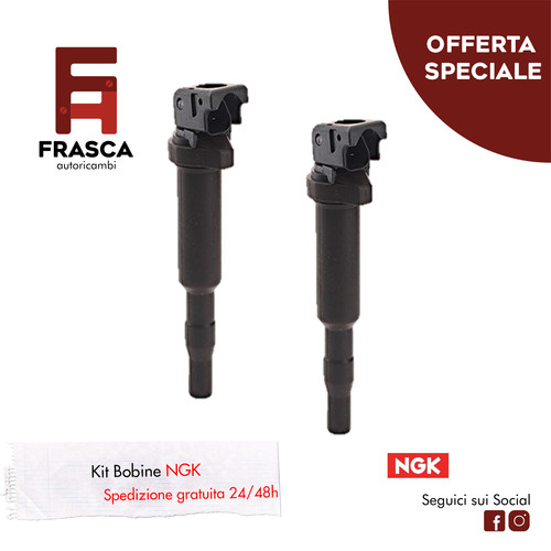 Kit bobine accensione ngk - kit, 2