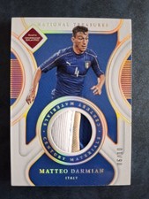 Matteo Darmian /10 Patch Reliquia Panini Tesoro Nazionale FIFA Road To World Cup