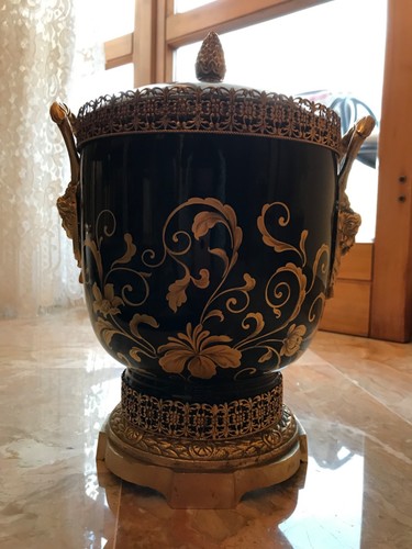 Vaso porcellana tlimoges - in,