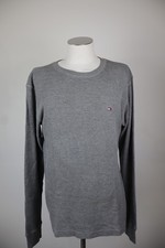 TOMMY HILFIGER MAGLIONE MAGLIA UOMO TG L MAN SWEATER CASUAL VINTAGE COTONE