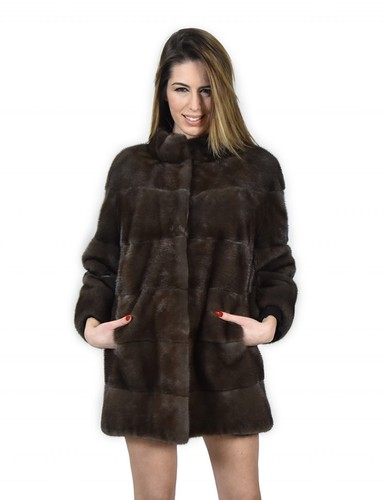 Cappotto pelliccia visone - cappotto,