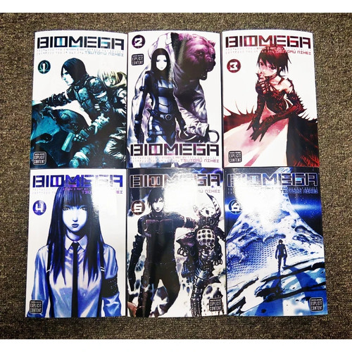 Biomega new manga - vol, 1-6