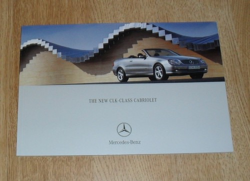 Brochure mercedes clk - brochure,