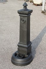 FONTANA IN GHISA ALTA H 125 CM DA GIARDINO MODELLO MILANO  no cemento no marmo