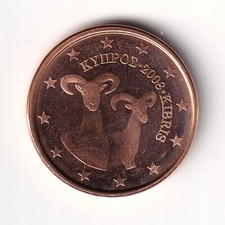 Moneta da 1 centesimo Cipro -