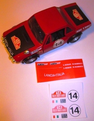 Sticker adesivi lancia - sticker, fulvia