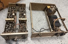 Telaio radio d'epoca a valvole
