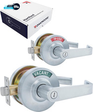 Maniglia serratura porta bagno grado commerciale con indicatore di occupazione