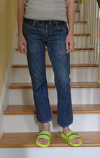 Jeans Prada uomo vita bassa