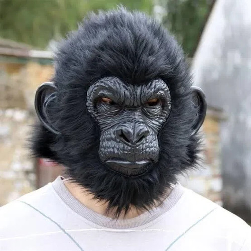 Maschera gorilla helloween - maschera,