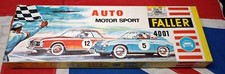 Pista macchinine Faller Auto Motor Sport 4001 H0 vintage anni 60