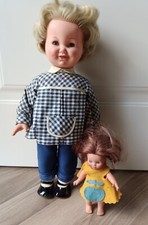 Lotto Bambole Vintage Pierino Furga Eva Nella Mela Mini Furga