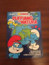 Puffi Puffiamo la Natura Conad - Album completo 162 schede + gioco