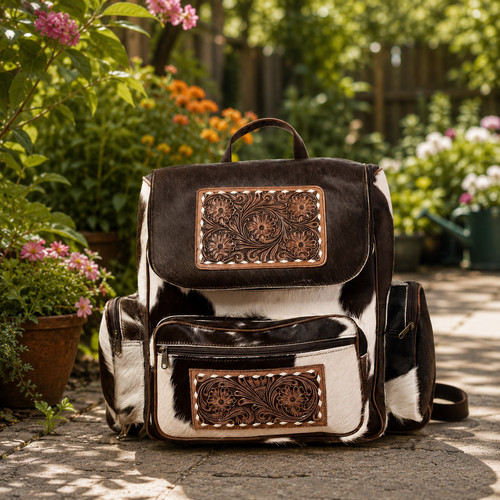 Zaino pelle premium fatto a - in,