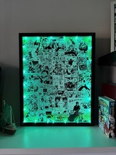 espositore carte/quadro A Tema Zoro Onepiece.