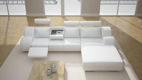 Divano imbottito design - divano, di