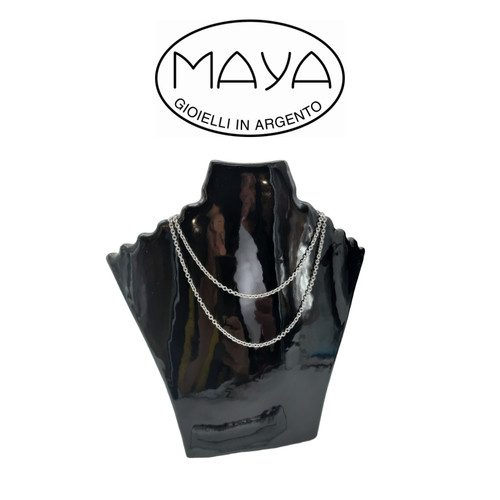 Collana catenina argento 925 - argento,