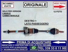 SEMIASSE GIUNTO CROCIERA DESTRO DX FIAT GRANDE PUNTO + EVO 1.3 MJT 5 MAR MANUALE