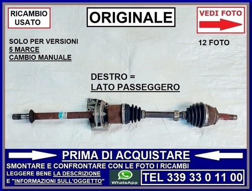 Semiasse giunto crociera - giunto,