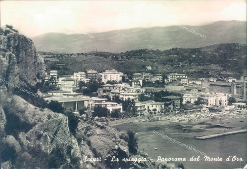 Ab664 cartolina scauri - cartolina,