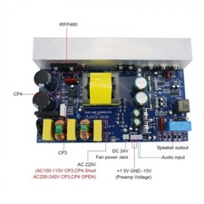 2 AYMA 1000W MONO AMPLIFIERS