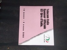 FOLDER 4 SCHEDE TELEFONICHE TELECOM ITALIA 83° GIRO D'ITALIA 2000