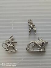 Warhammer Citadel classic Vintage Dark Elf Mago e Beastmaster