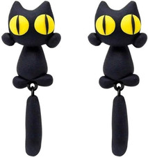 Orecchini Gatto Nero Ragazza