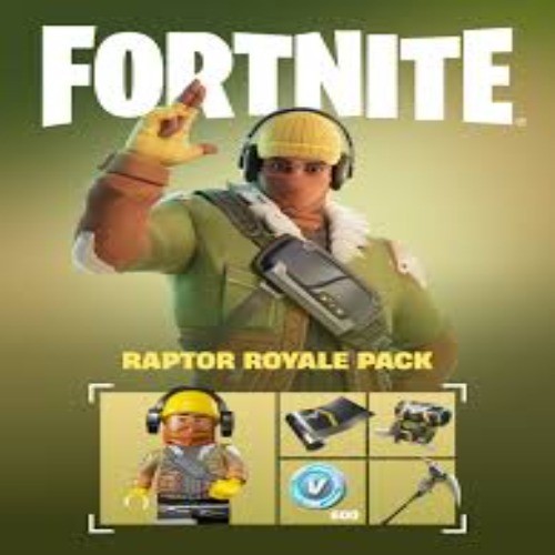 Fortnite raptor royale pack - fortnite,