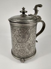  Boccale da birra cesellato in