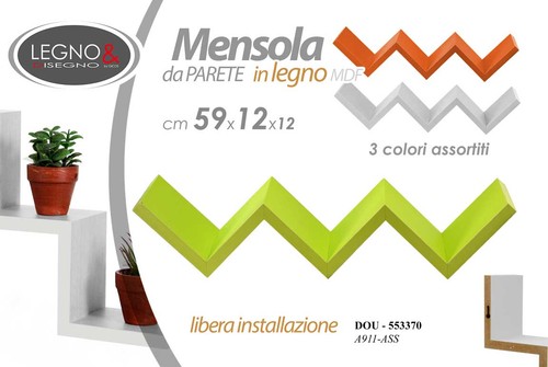 Mensola parete moderna - da,