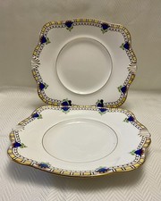 2 piatti torta stile deco