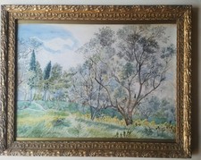 Quadro paesaggio francese del