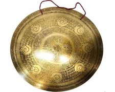 Full Mantra Carving Gong -