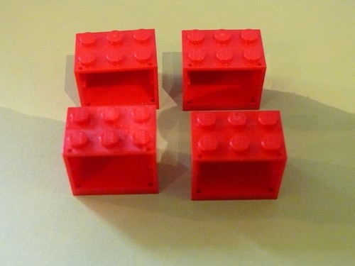 Lego coffres rouges set - 4, 4841