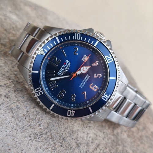 Sector 230 blue chrono look - blue,