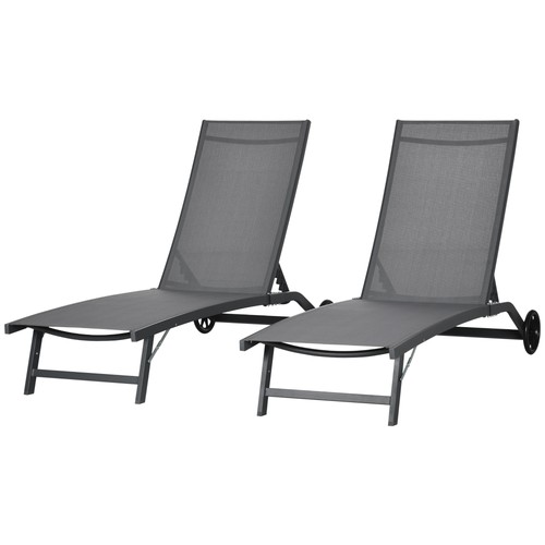 Outsunny set lettini - set,
