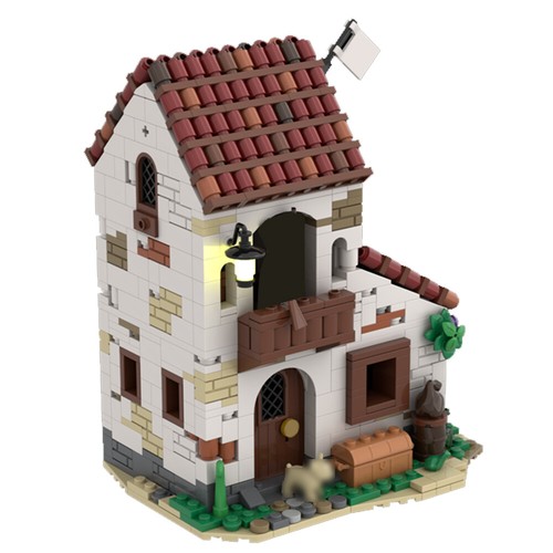 Set mattoncini mocs casa - mattoncini,