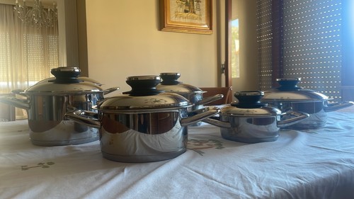 Batteria pentole amc - batteria,