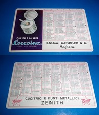 Calendario tascabile plastica