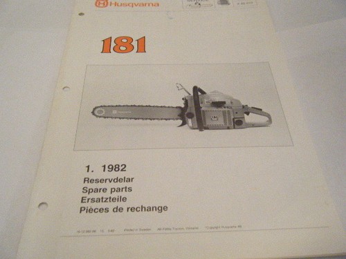 Oem husqvarna nuovo 1982 181 - husqvarna,